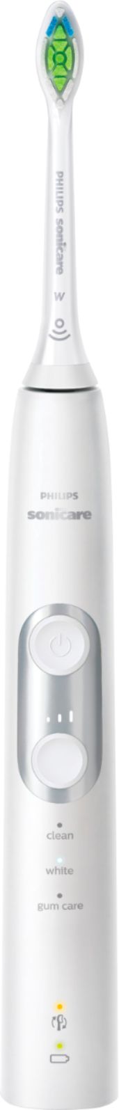 Angle View: Philips Sonicare - ProtectiveClean 6100 Rechargeable Toothbrush - White