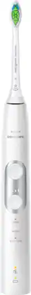 Angle. Philips Sonicare - ProtectiveClean 6100 Rechargeable Toothbrush - White.