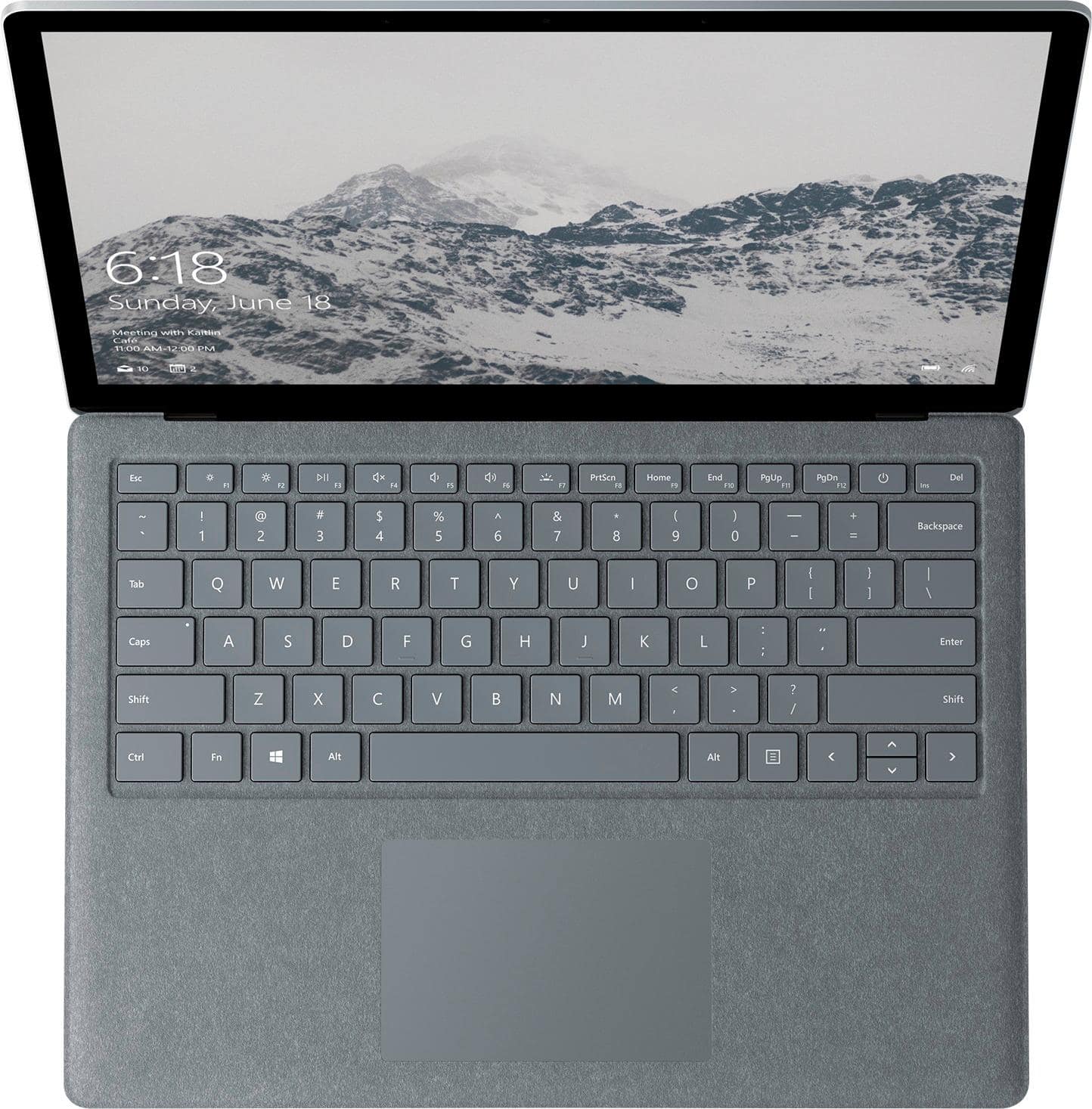 Alt View 7. Microsoft - Surface Laptop - 13.5" - Intel Core i5 - 4GB Memory - 128GB Solid State Drive - With Mouse (First Generation).