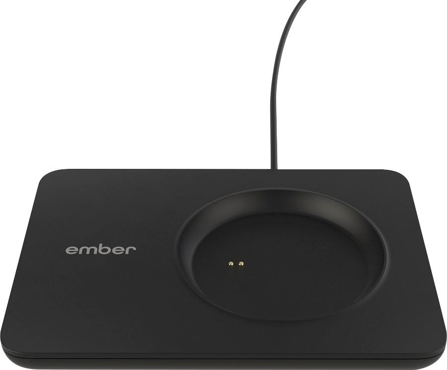 Ember Travel Mug Charging Coaster Base Pad Dock Charger,w Power Adapter—