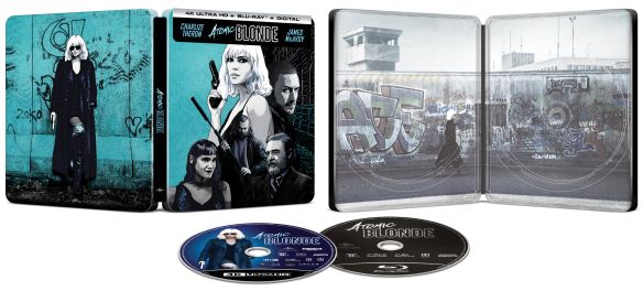  Atomic Blonde [SteelBook] [Includes Digital Copy] [4K Ultra HD Blu-ray/Blu-ray] [Only @ Best Buy] [2017]