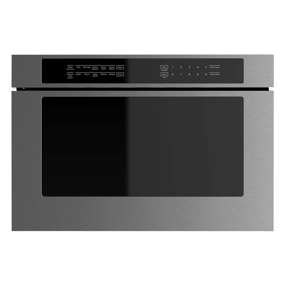 Front. JennAir - 1.2 Cu. Ft. Built-In Microwave - Stainless Steel.