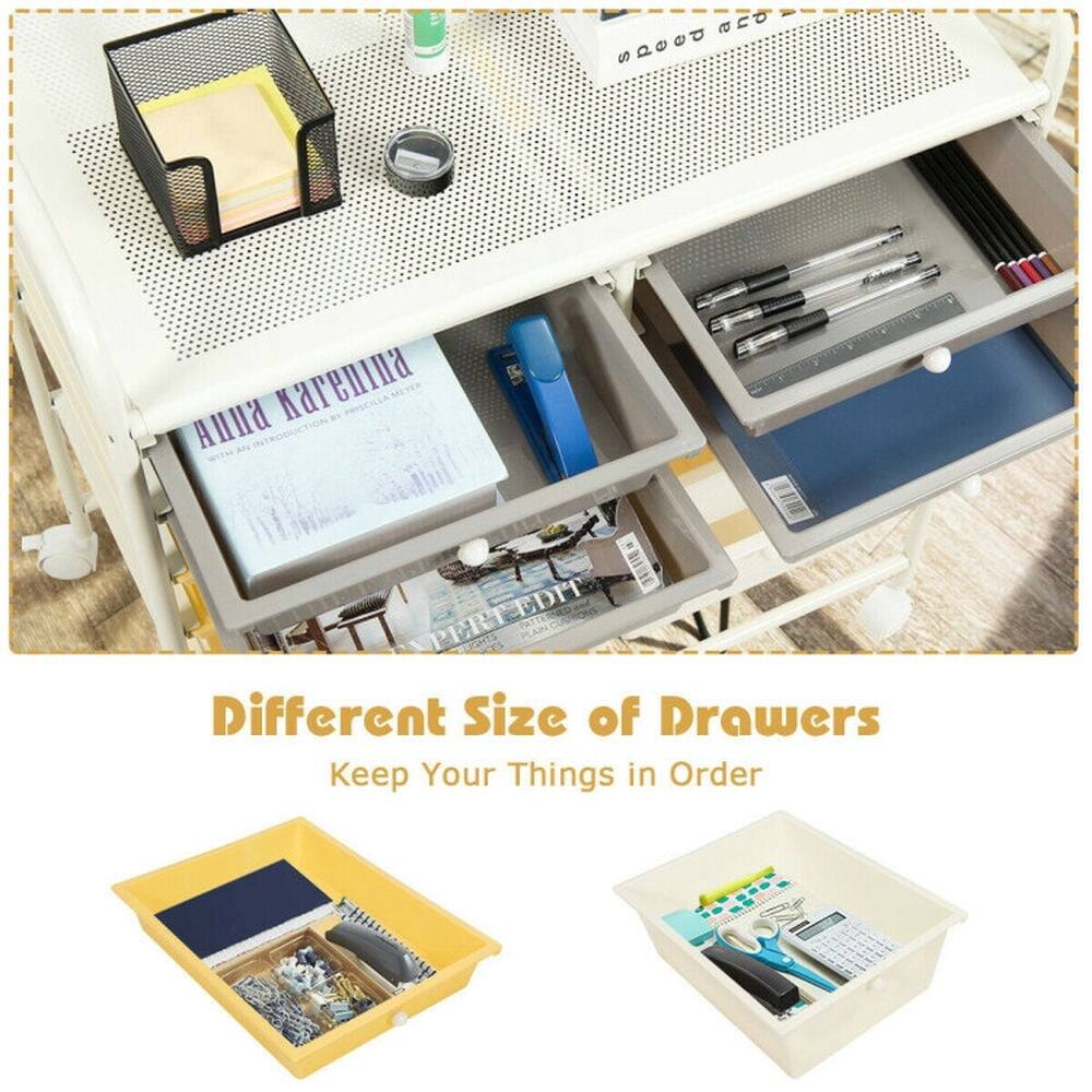 Different Size of Drawers  
Keep Your Things in Order
