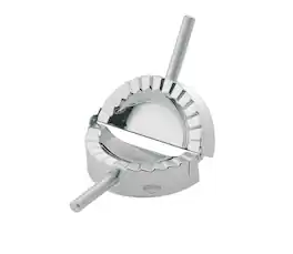 Kuchenprofi - Ravioli, Pierogi, and Dumpling Press, Stainless Steel, 4.75-Inch - Silver