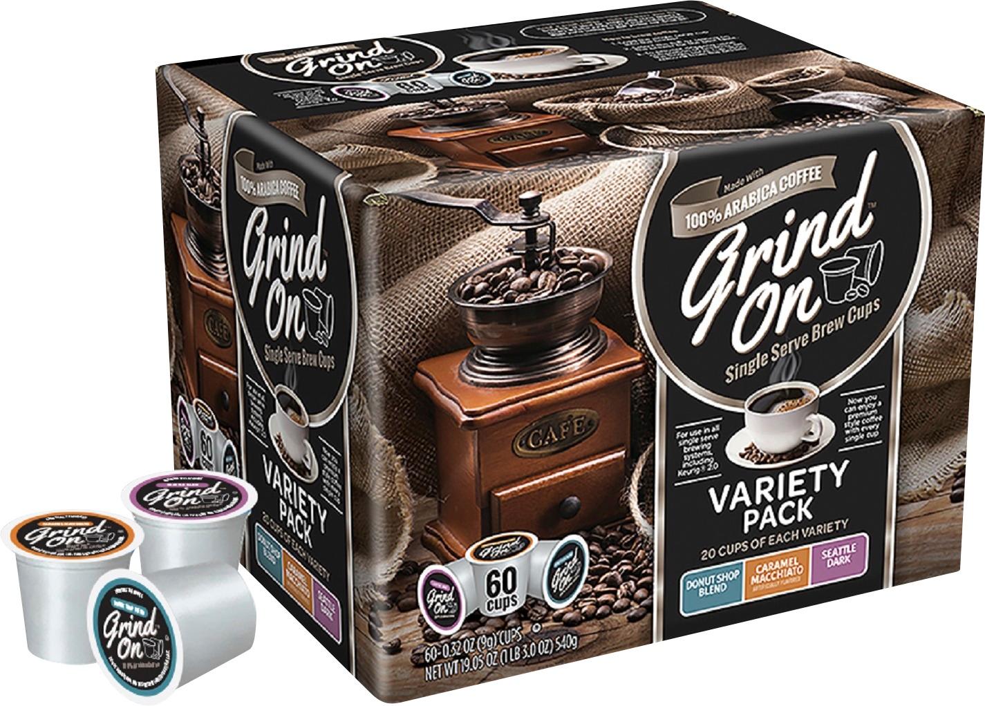 Best Buy: Grind On Variety Pack Coffee Pods (60-Pack) FG015321