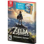 Front Zoom. The Legend of Zelda: Breath of the Wild Explorer's Edition - Nintendo Switch.