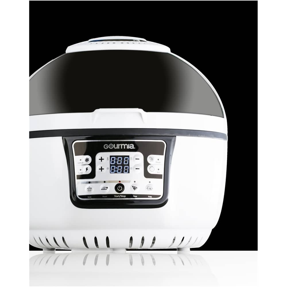 Alt View 12. Gourmia - Digital Air Fryer - White/Black.