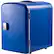 Front. Gourmia - 0.1 Cu. Ft. Mini Fridge - Blue.