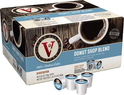 Victor Allen's - Donut Shop Coffee Pods (80-Pack)