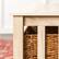 Alt View 14. Walker Edison - 40" Wood Storage Coffee Table with Totes - White Oak.