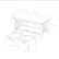 Alt View 17. Walker Edison - 40" Wood Storage Coffee Table with Totes - White Oak.