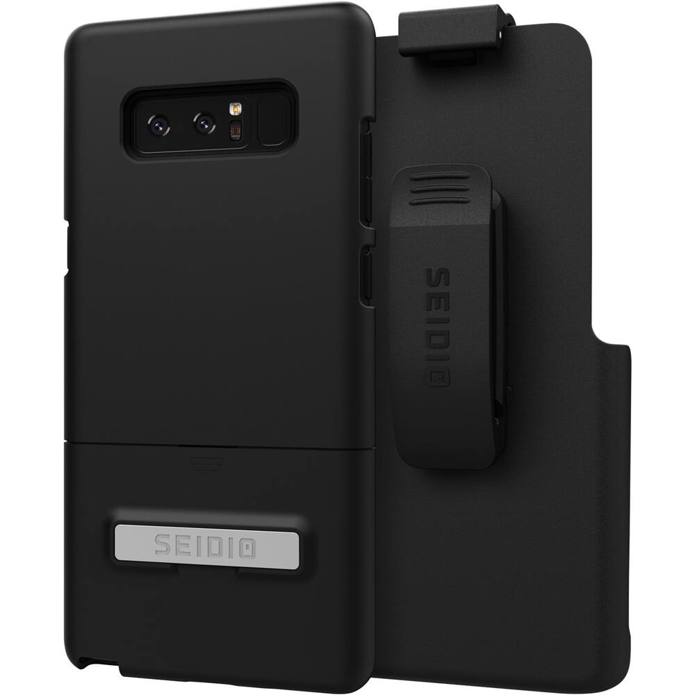 Front. Seidio - SURFACE Case for Samsung Galaxy Note8 - Black.