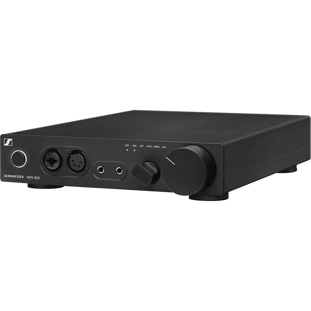 Left View: Sennheiser - HDV 820 Digital Headphones Amplifier - Black