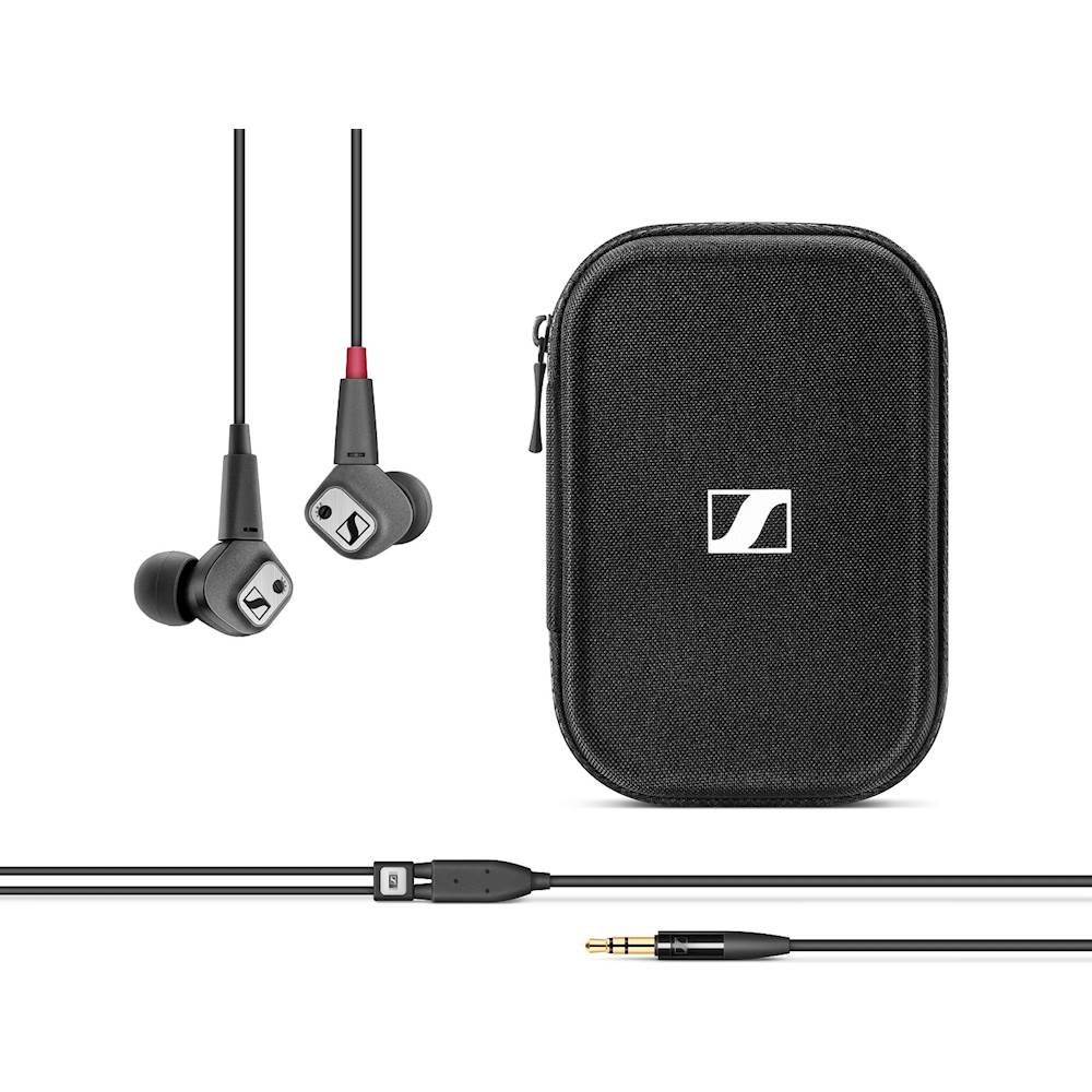 Best Buy: Sennheiser IE 80 S Wired Earbud Headphones Black IE 80 S