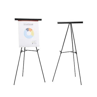 Staples - Tri-Lite Display Easel, Steel (28220US/50449US) - Black price history on PriceWatchPro