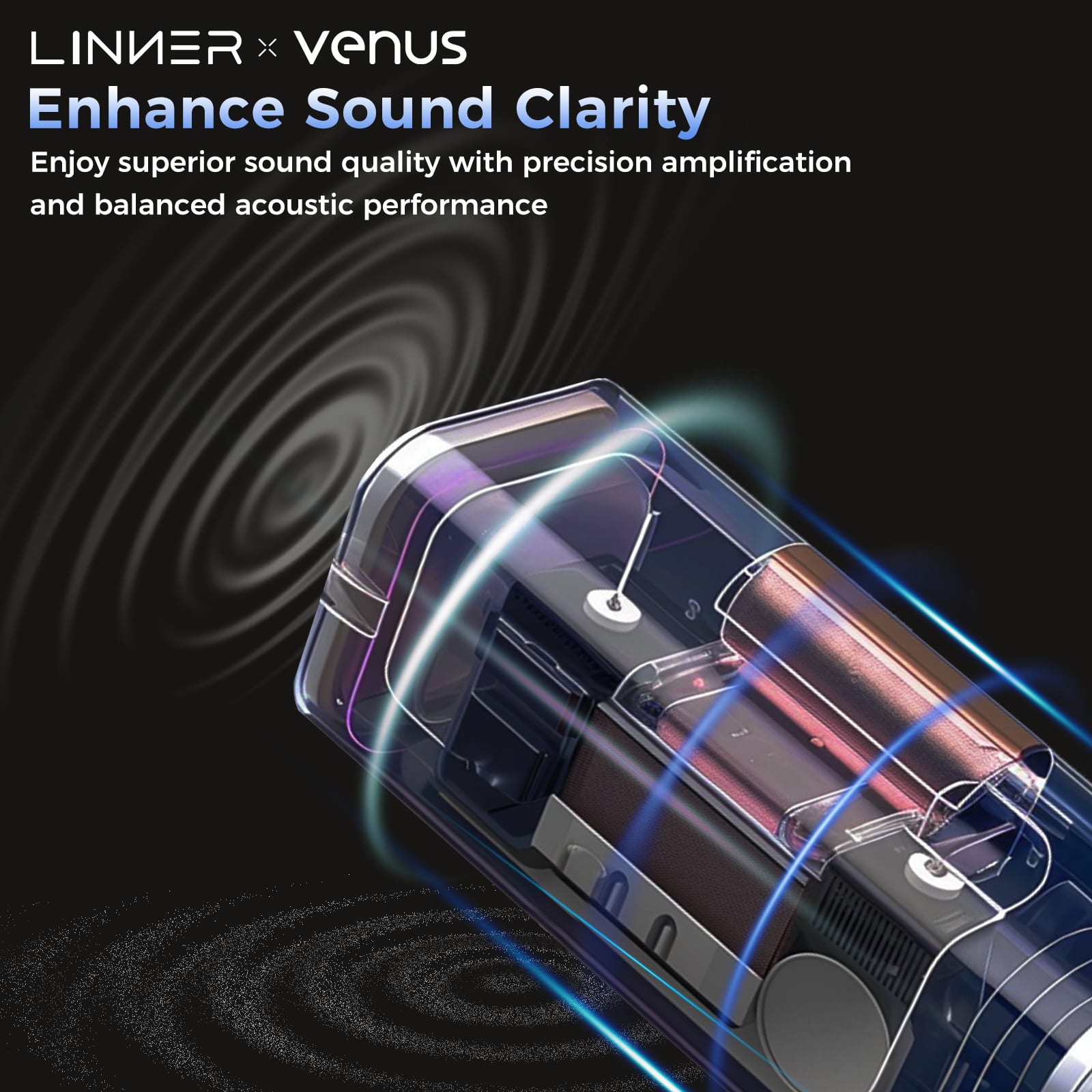 Enhance Sound Clarity: Enjoy superior sound quality with precision amplification and balanced acoustic performance.