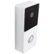 Left Zoom. remo+ - Wireless Smart Video Doorbell - Silver.