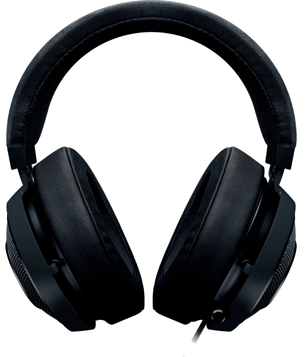 Razer Kraken 7.1 v2 Surround Gaming Headset for PC/Mac/PS 4 BLACK Ovale Ear Cushi 