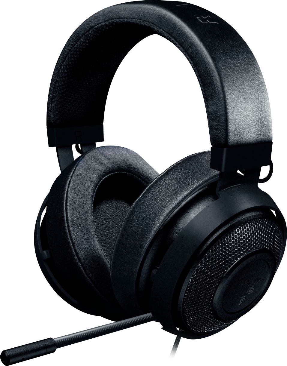 Razer - Kraken Pro V2 Wired Stereo Gaming Headset Black -Pewdiepie Edition-  814855023646