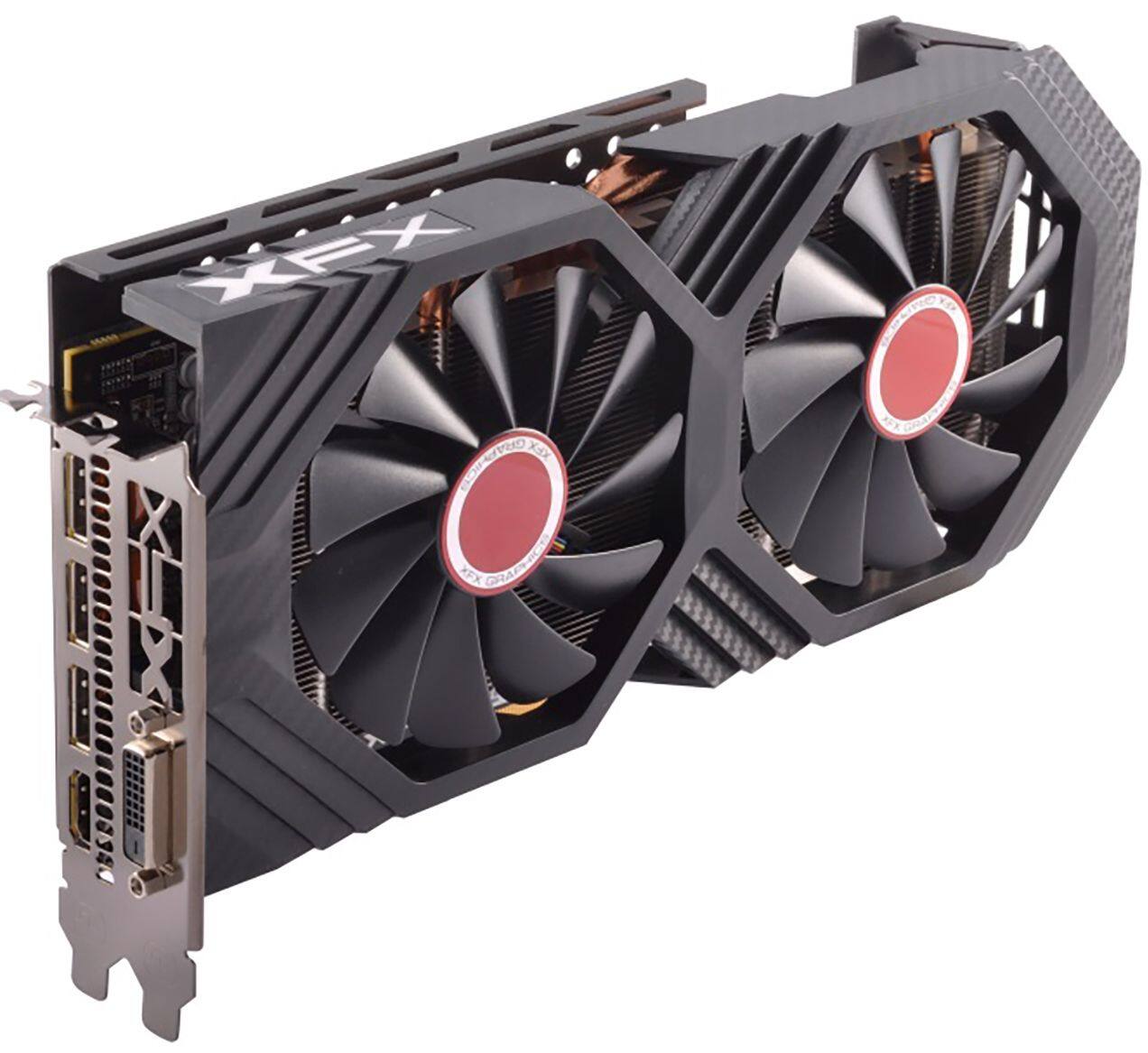 Alt View 11. XFX - AMD Radeon RX 580 GTS XXX Edition 8GB GDDR5 PCI Express 3.0 Graphics Card - Black.