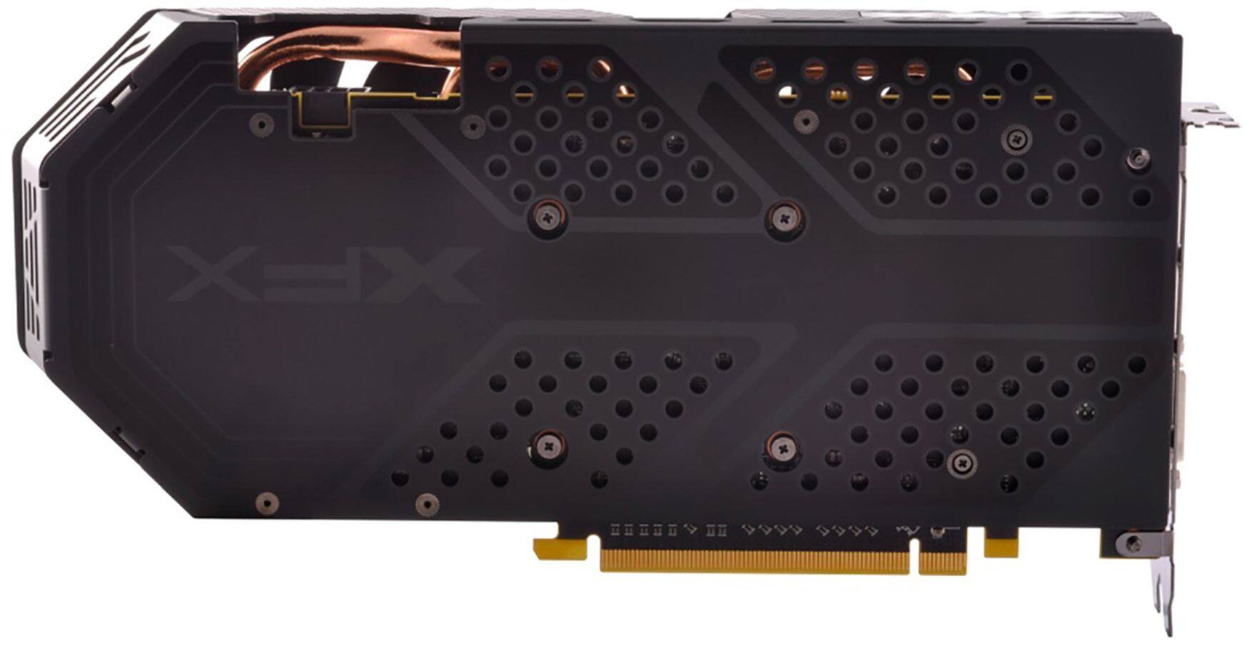 Alt View 13. XFX - AMD Radeon RX 580 GTS XXX Edition 8GB GDDR5 PCI Express 3.0 Graphics Card - Black.