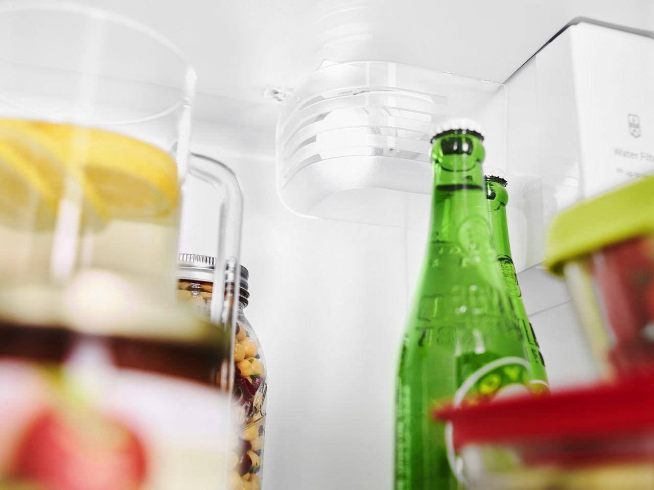 Alt View 11. Whirlpool - 20.6 Cu. Ft. Side-by-Side Counter-Depth Refrigerator - Fingerprint Resistant Stainless Steel.