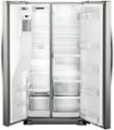 Angle Zoom. Whirlpool - 20.6 Cu. Ft. Side-by-Side Counter-Depth Refrigerator - Stainless Steel.