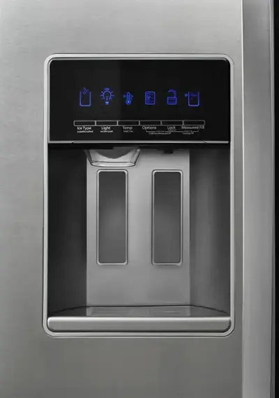 Whirlpool - 20.6 Cu. Ft. Side-by-Side Counter-Depth Refrigerator - Stainless Steel