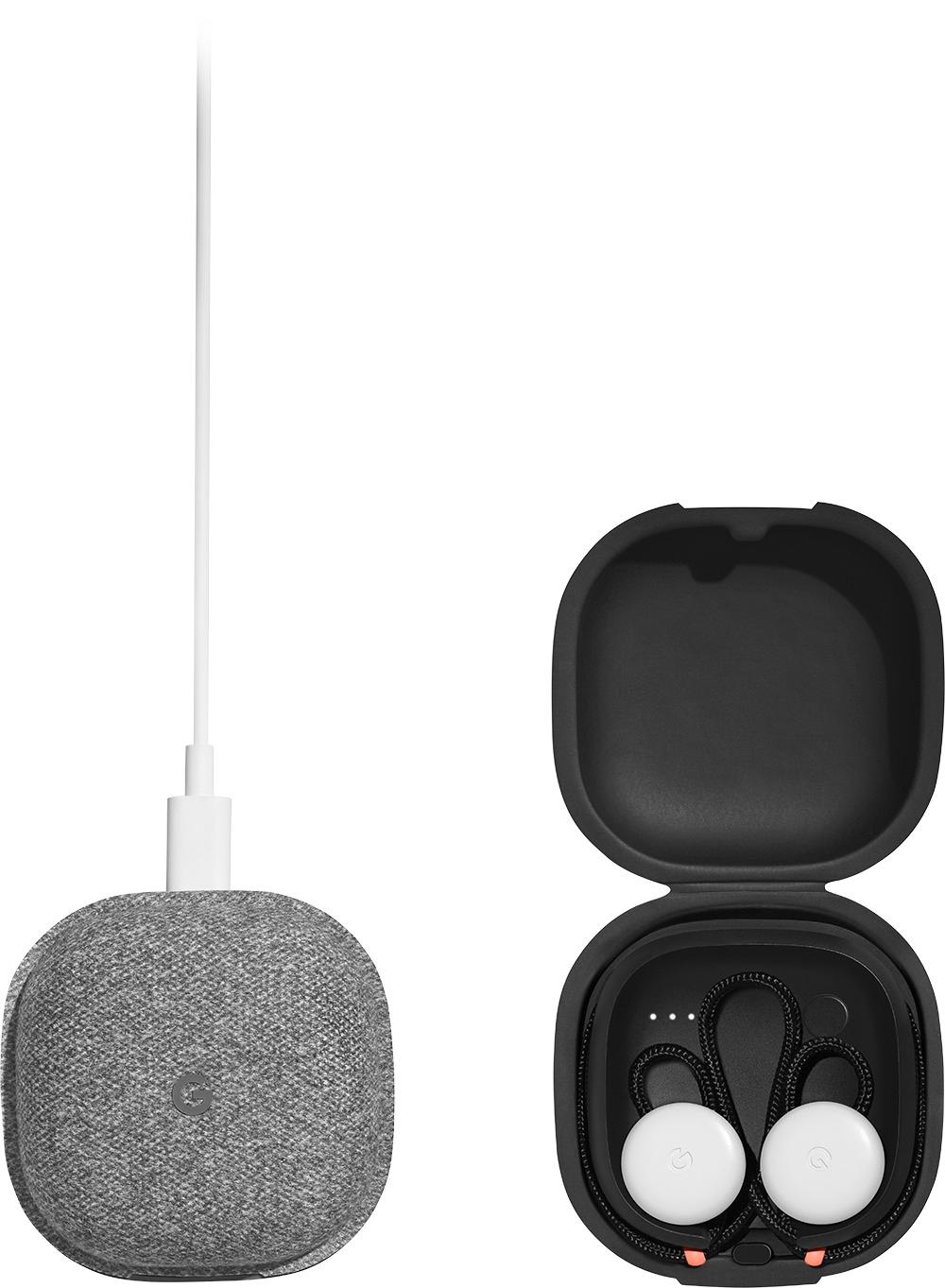 Google Pixel Buds A Series True wireless earphones with mic in ear  Bluetooth noise isolating clearly white - Office Depot