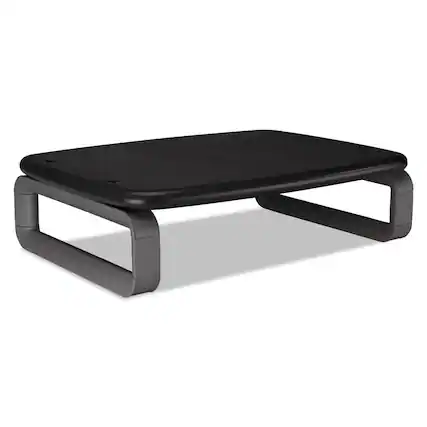 Front. Kensington - Kensington Monitor Stand with SmartFit, For 24" Monitors, 15.5" x 12" x 3" to 6", Black/Gray, Supports 80 lbs - Black/Gray.
