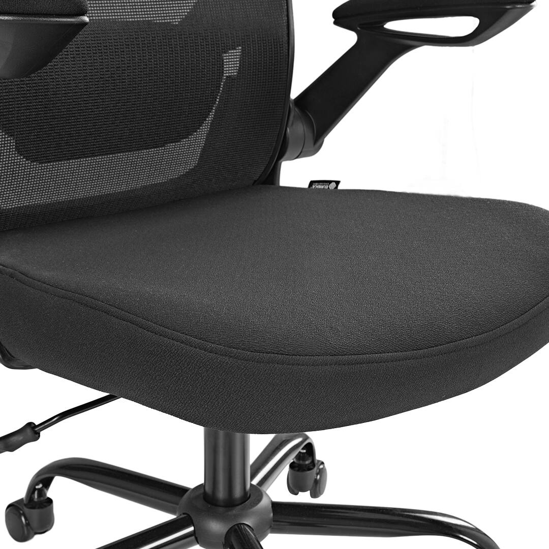 Back. Eureka Ergonomic - Ergonomic Mesh Office Chair with Adjustable Lumbar Support - Black.