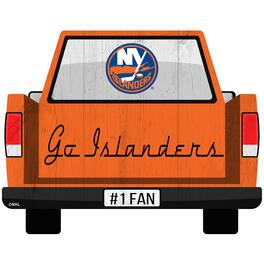 Fan Creations - New York Islanders 12'' x 12'' Truck Back D-cor - Multicolor