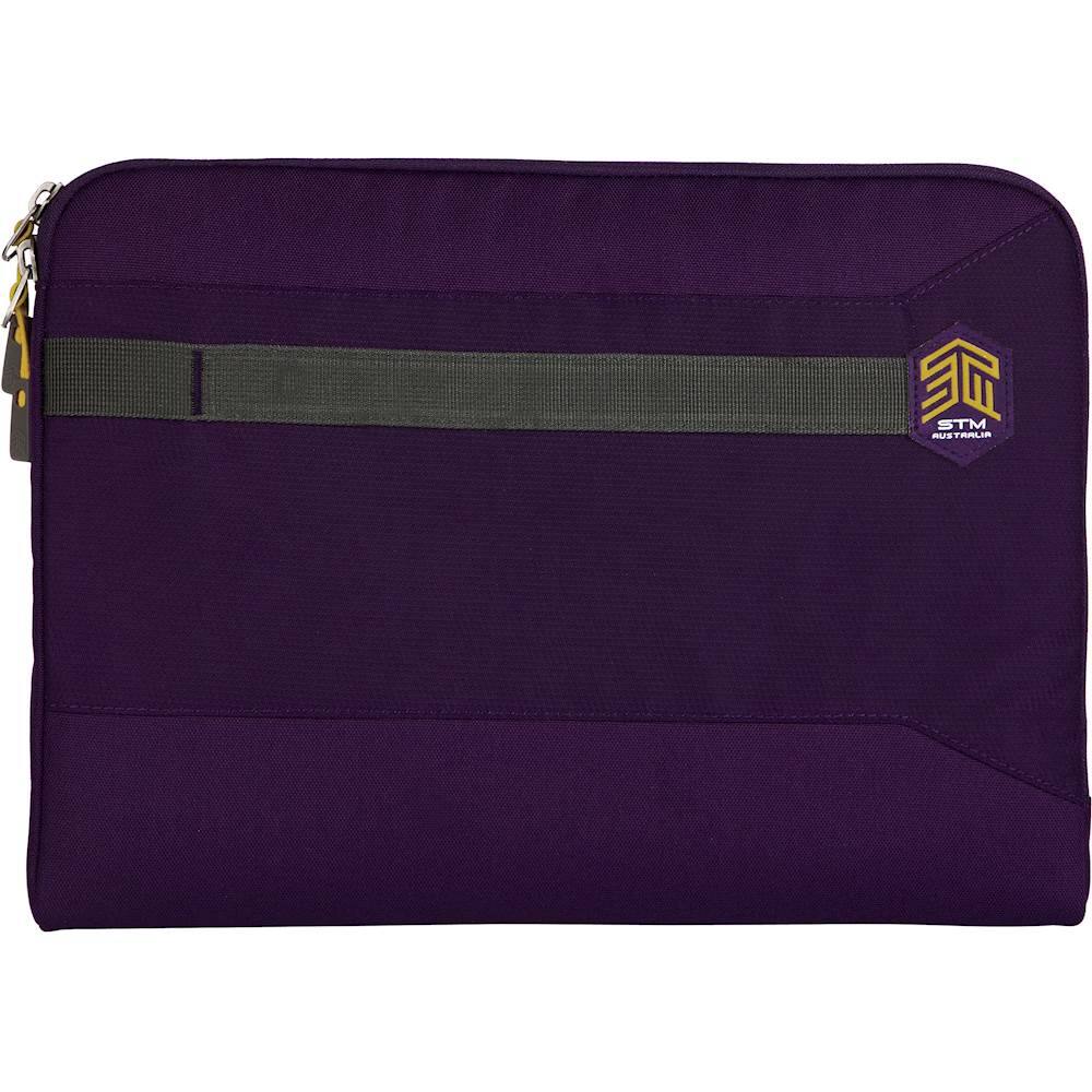 Front. STM - Summary Laptop Sleeve - Royal purple.