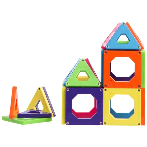 Discovery Kids - Magnetic Tiles Building Set - Multicolor