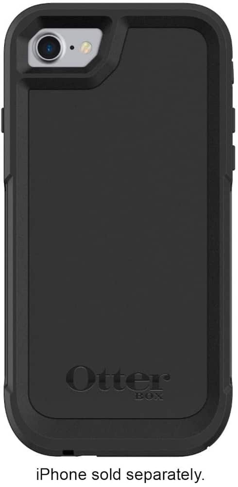 pursuit case for apple iphone 7 and 8 - black