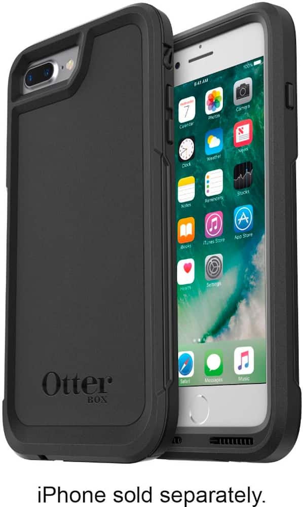 pursuit series case for apple iphone 7 plus and 8 plus - black pursuit series case for apple iphone 7 plus and 8 plus - black