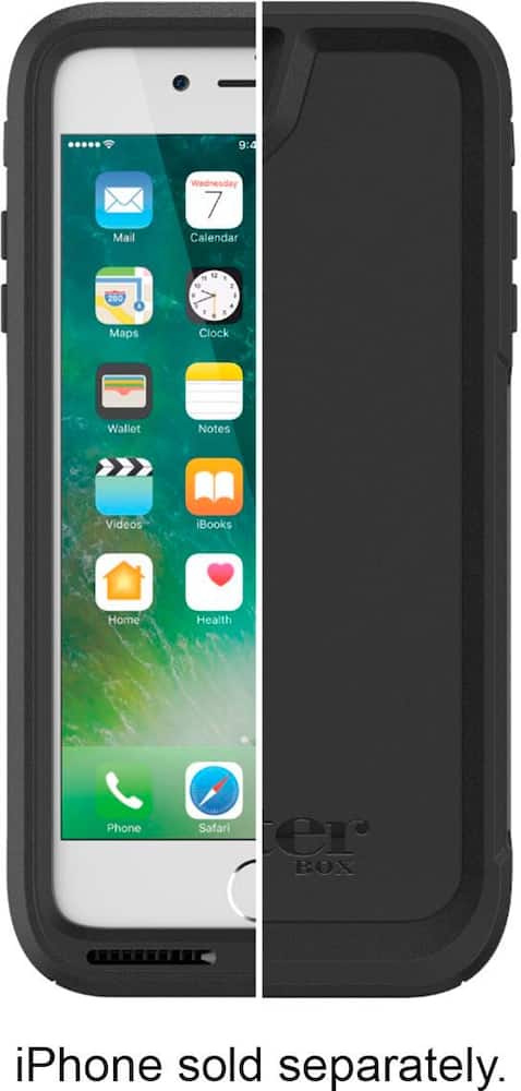 pursuit series case for apple iphone 7 plus and 8 plus - black pursuit series case for apple iphone 7 plus and 8 plus - black