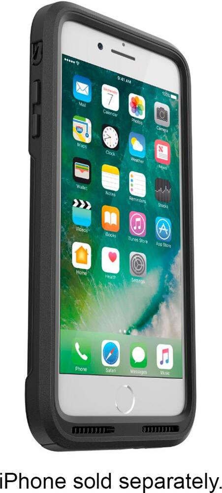 pursuit series case for apple iphone 7 plus and 8 plus - black pursuit series case for apple iphone 7 plus and 8 plus - black