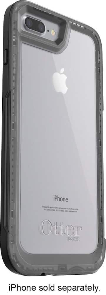 pursuit series case for apple iphone 7 plus and 8 plus - black/clear pursuit series case for apple iphone 7 plus and 8 plus - black/clear