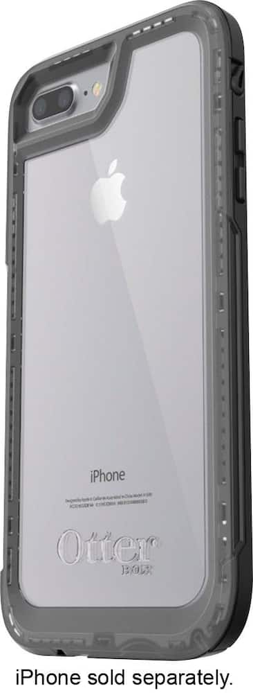 pursuit series case for apple iphone 7 plus and 8 plus - black/clear pursuit series case for apple iphone 7 plus and 8 plus - black/clear