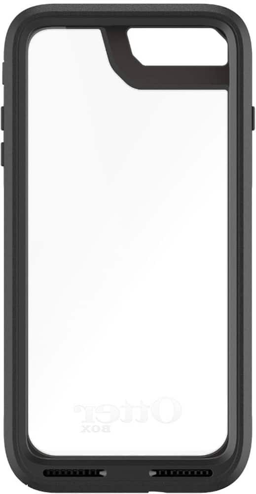 pursuit series case for apple iphone 7 plus and 8 plus - black/clear pursuit series case for apple iphone 7 plus and 8 plus - black/clear