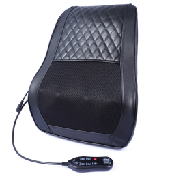 Front. Morfone - Morfone Bi-Directional Massage Pillow for Back Pain Relief,3 Massage Modes&2 Heat Levels Back Massager - grey.