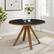 Alt View 12. Walker Edison - Mid-Century Modern Minimalist Round Dining Table - Black.
