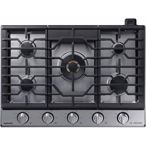 Samsung - Chef Collection 36" Gas Cooktop - Stainless steel