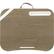 Front. LapGear - Designer Lap Desk - Beige Quatrefoil.