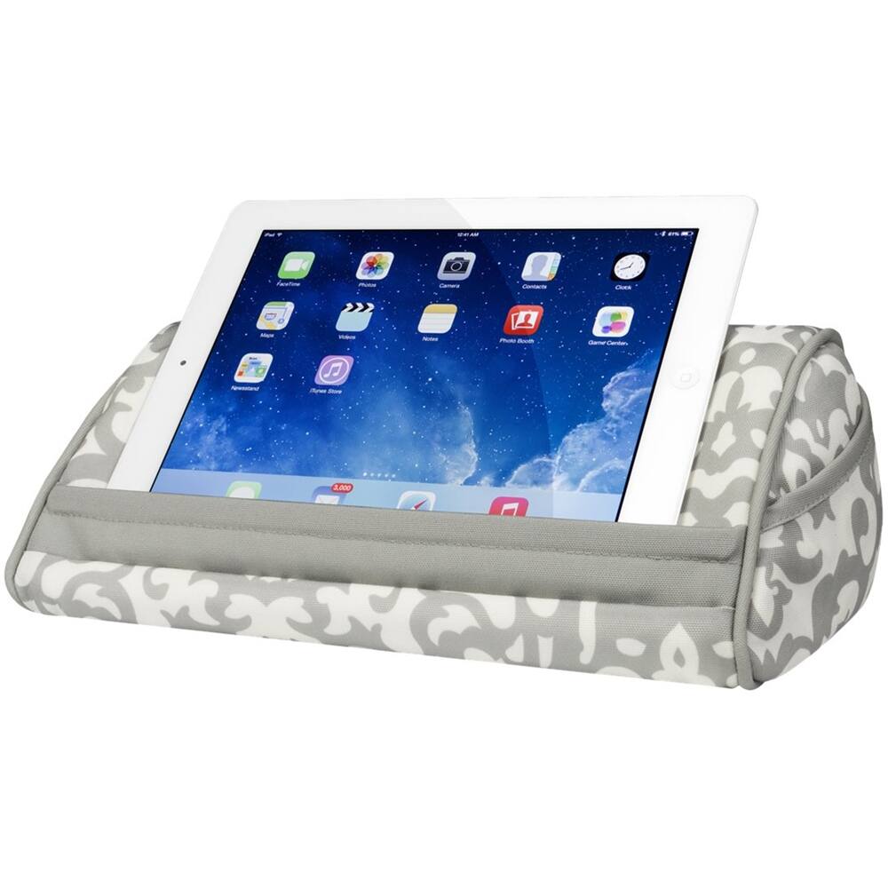 Questions and Answers LapGear Designer Tablet Pillow Gray Damask 35514