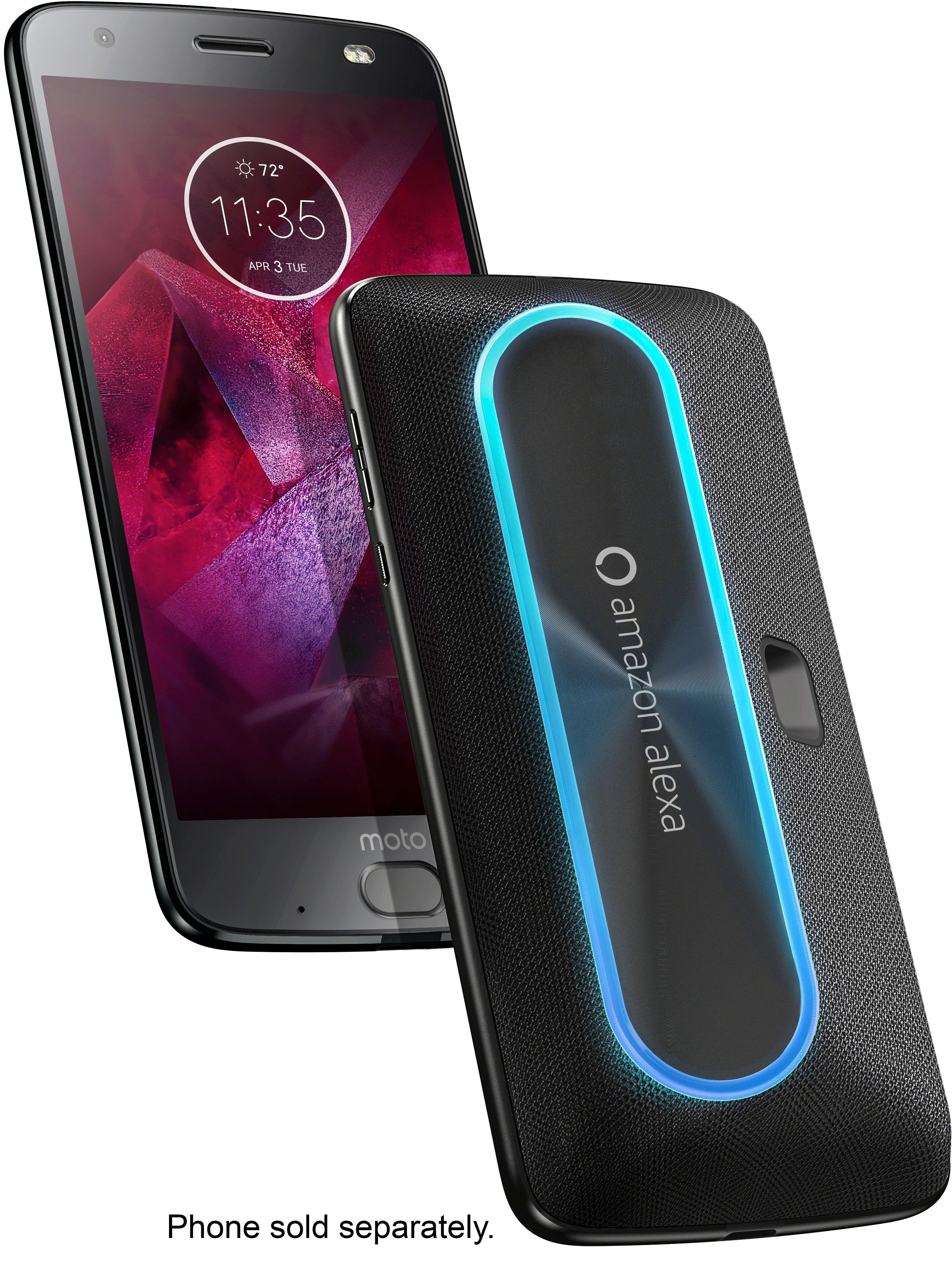 Alt View 12. Motorola - Moto Smart Speaker with Amazon Alexa - Black.