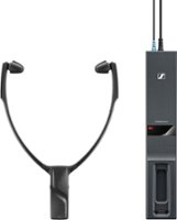 Sennheiser - RS 2000 Wireless Earbud Headphones - Black - Front_Zoom