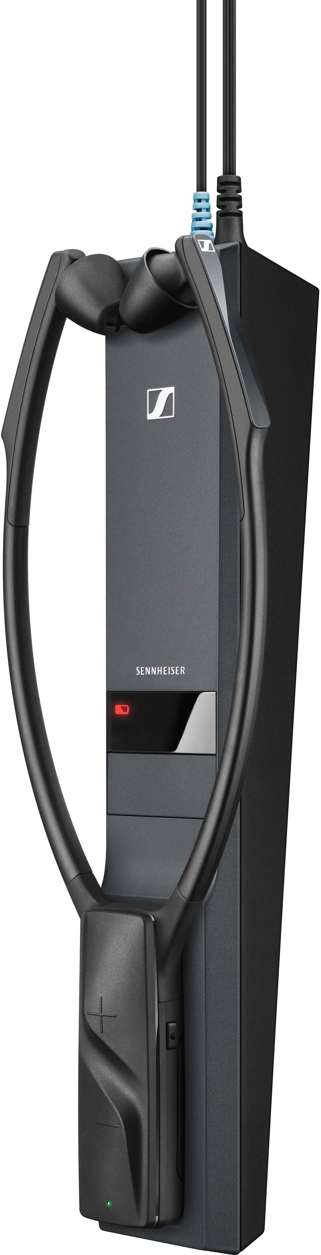 Left View: Sennheiser - RS 2000 Digital Wireless Headphone for TV Listening - Black