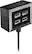Front. Rocketfish™ - 4-Port USB Charger - Black.